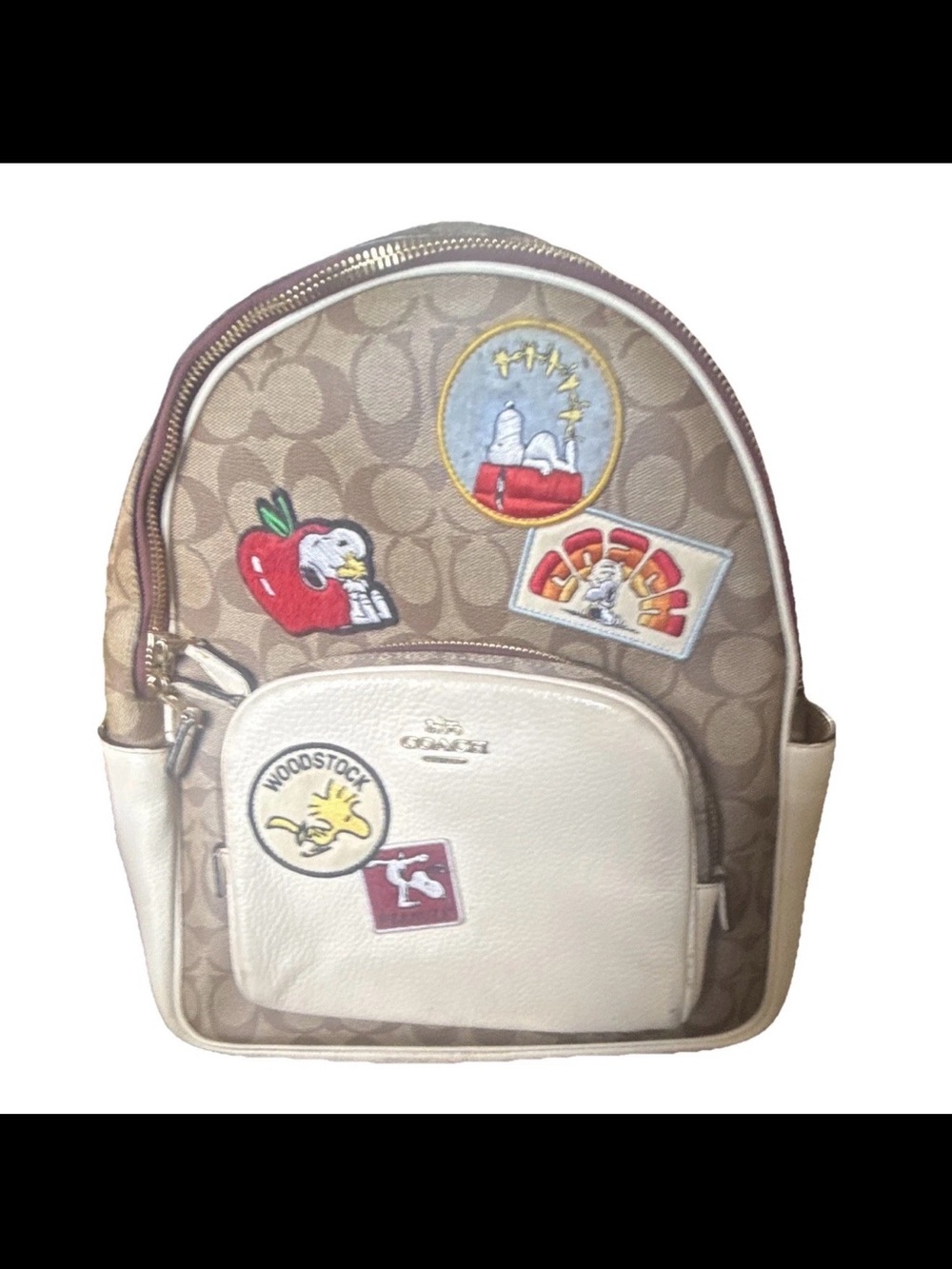 Coach x Snoopy backpack